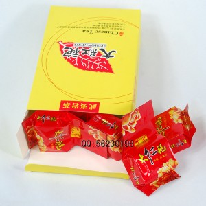 正宗高档武夷山大红袍黄色纸盒包装100克